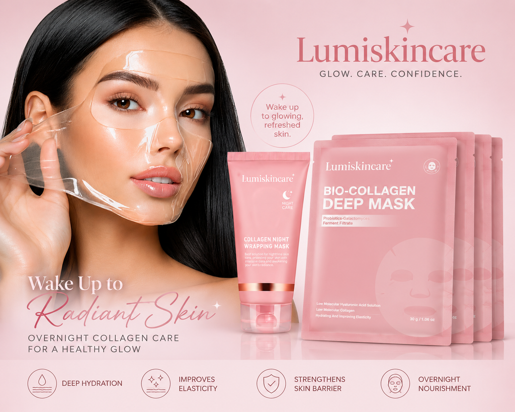 Lumi Skin Bio-Collagen Deep Mask (4 Pack)